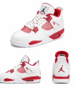 JORDEN 4 WHITE/RED