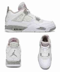 JORDAN 4 RETRO WHITE OREO