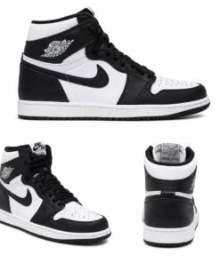 AIR JORDAN 1 RETRO BLACK WHITE PANDA